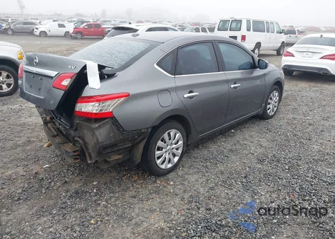2015 Nissan Sentra Sv from USA, damaged, VIN 3N1AB7AP5FL687073